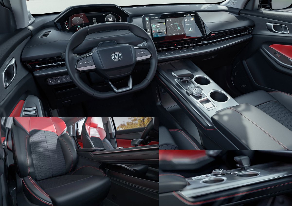 Changan cs55 интерьер