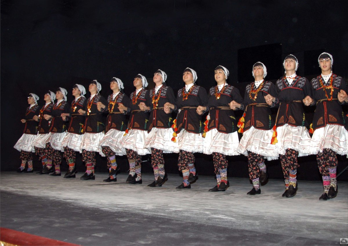 Турецкий танец хора