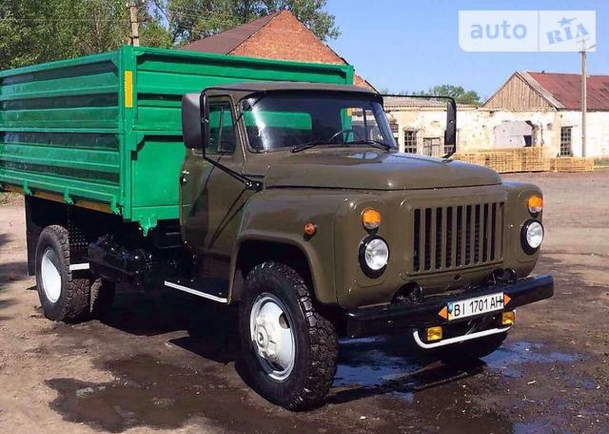 ГАЗ 53 сельхозник самосвал
