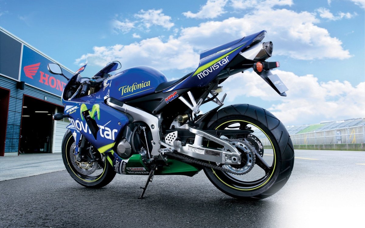 Хонда cbr600rr Movistar