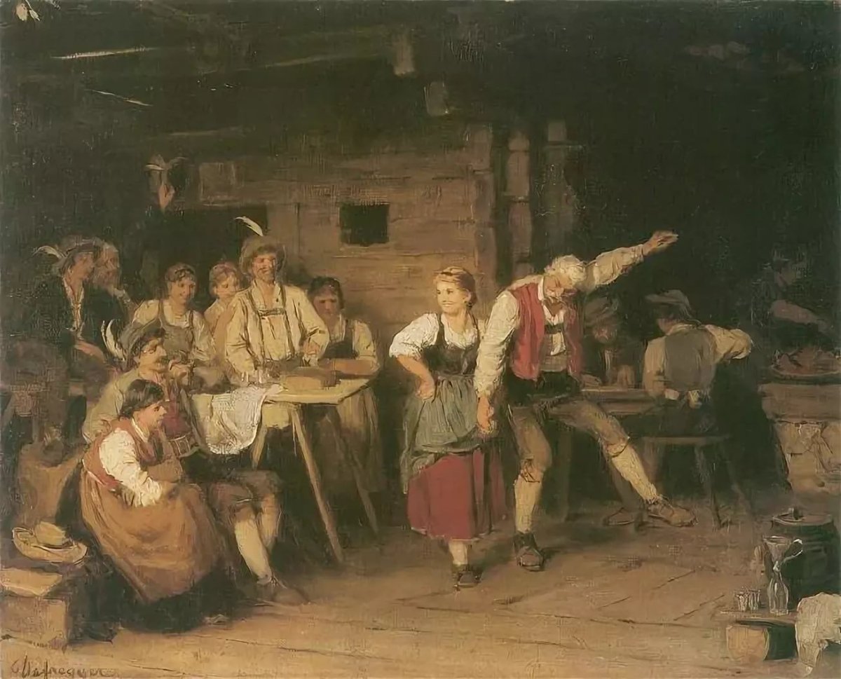 Танцы крестьян