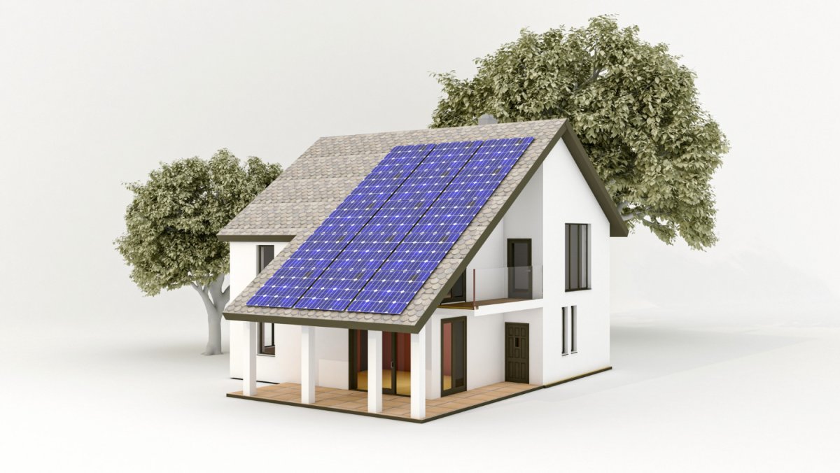 Underground House with Solar Panels