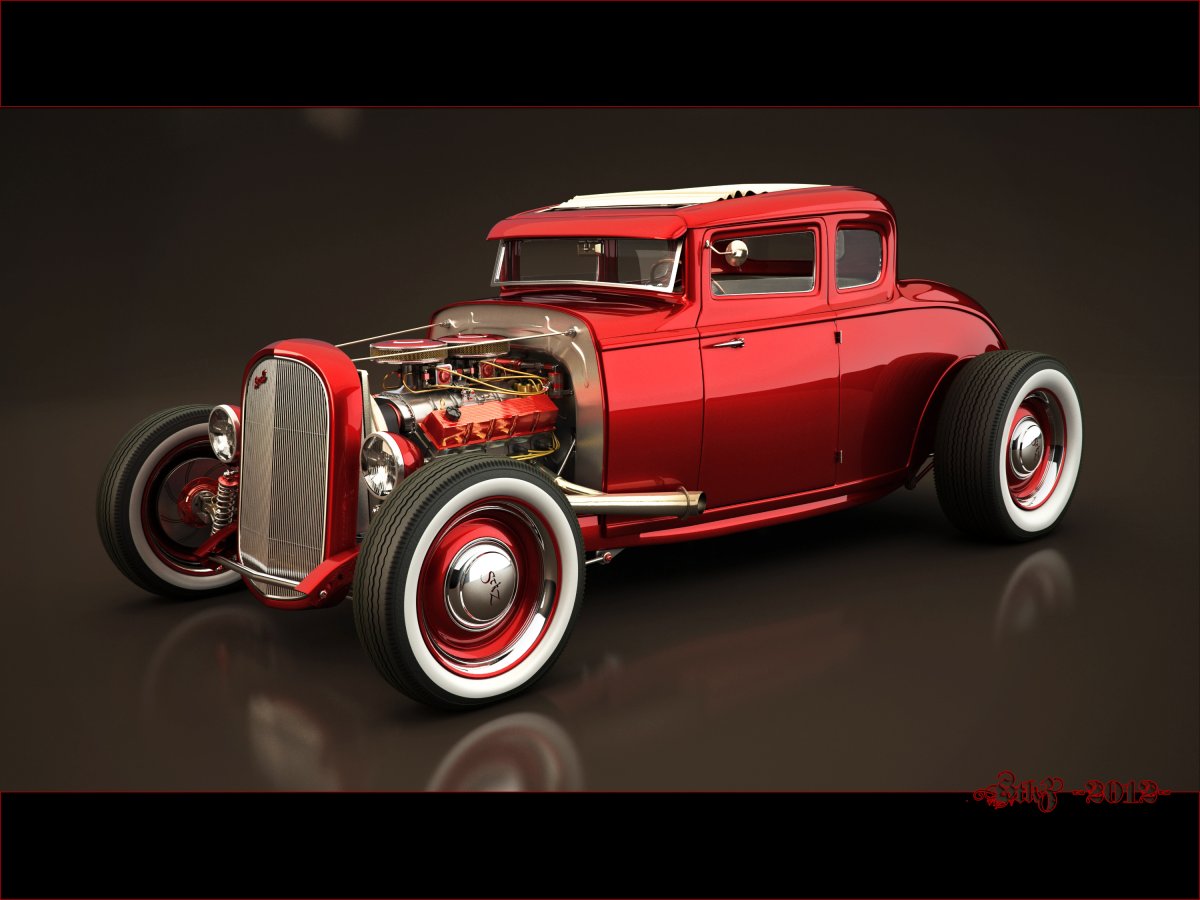 Ford Flathead Roadster Тони Старка