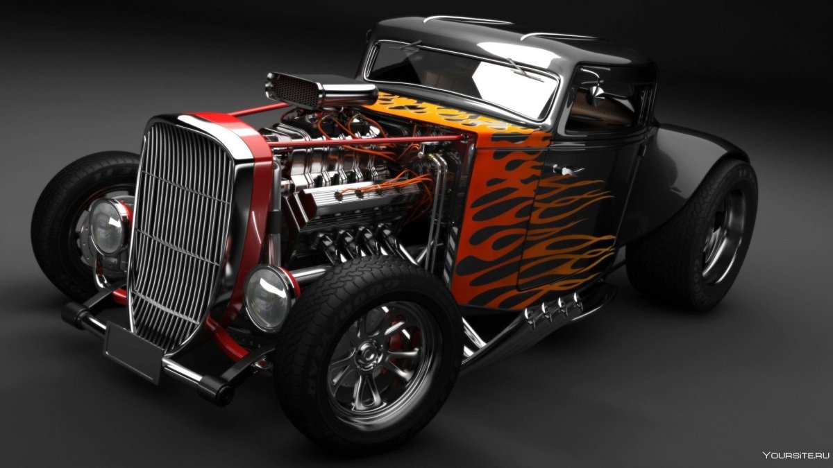 Ford Flathead Roadster Тони Старка