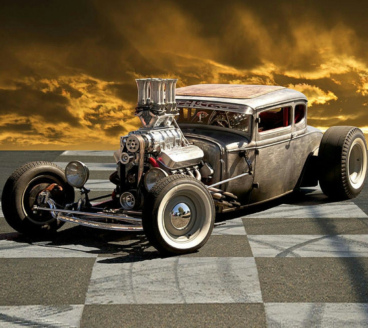 35 Ford rat Rod