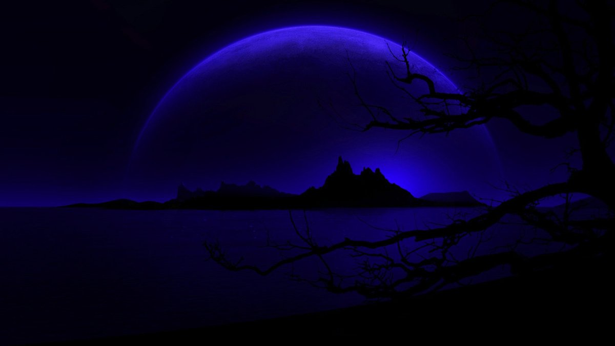 Природа ночью