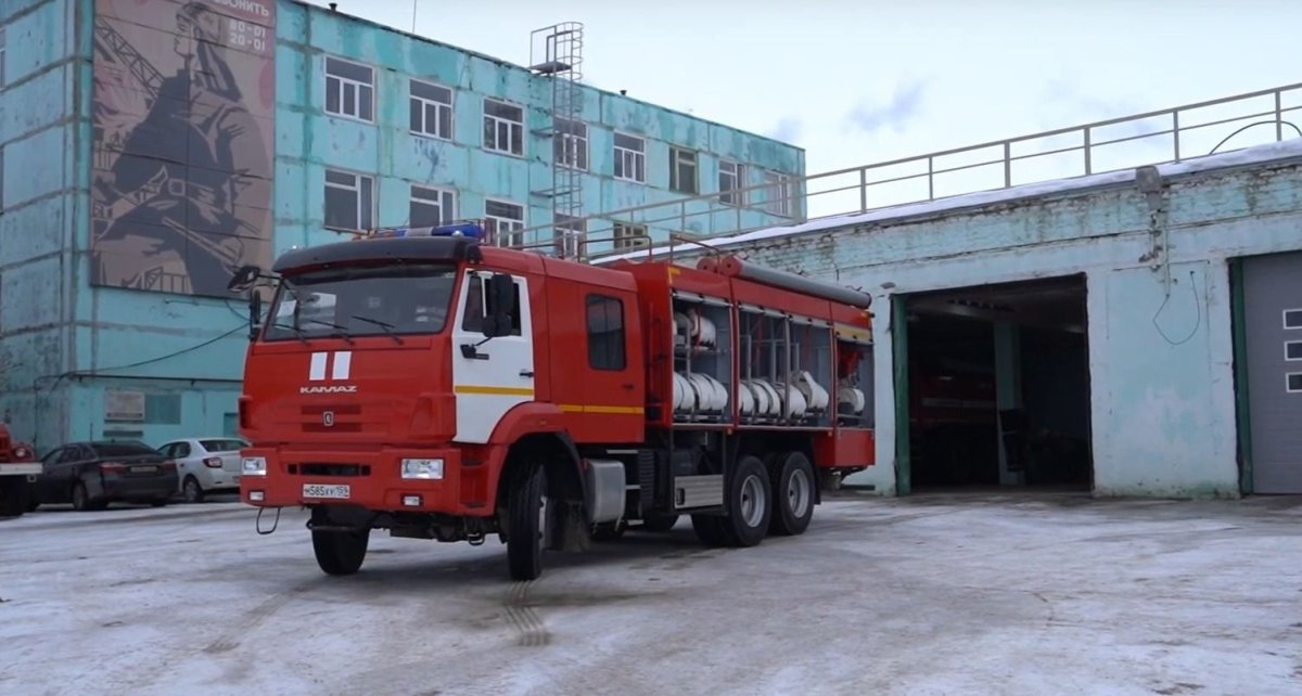 Азот Березники пожарная часть