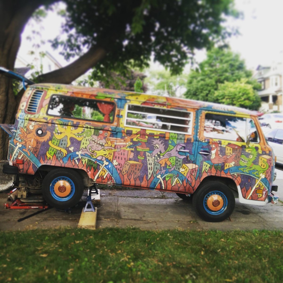 Volkswagen t1 хиппи
