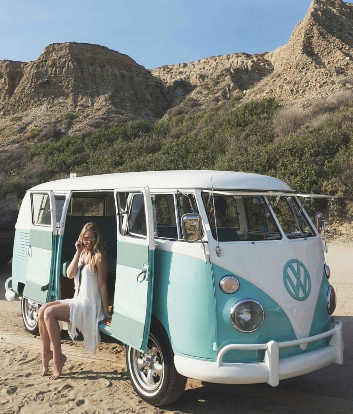 Volkswagen Camper t1 хиппи