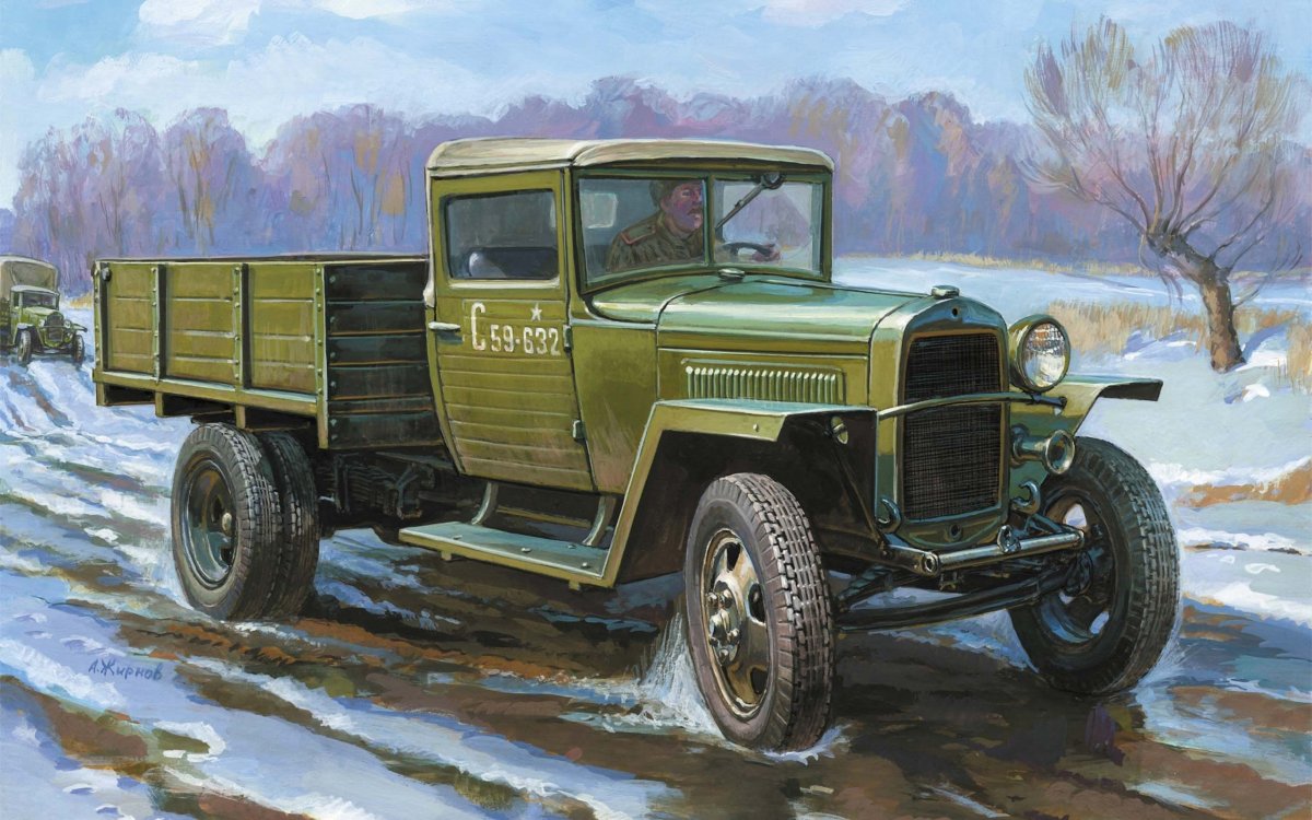 ГАЗ мм полуторка 1943