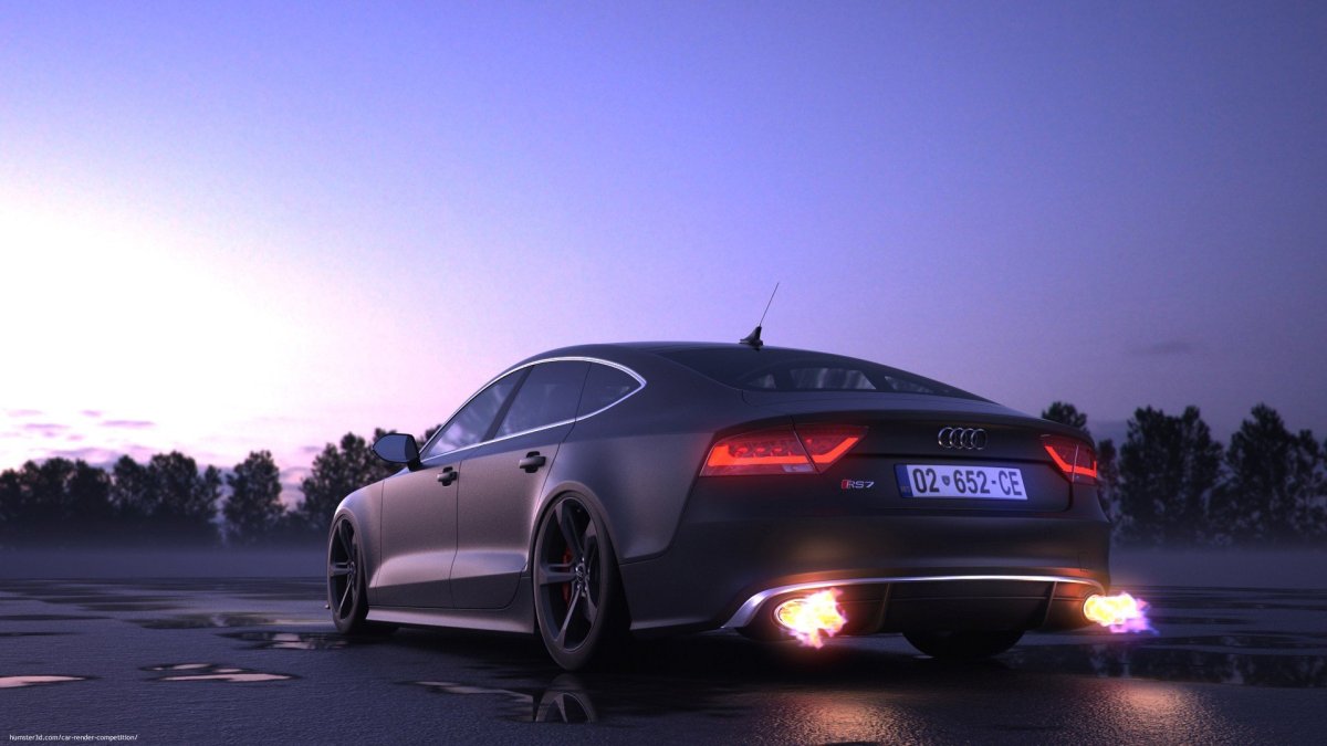 Audi rs7 Black