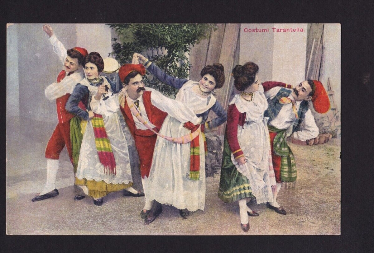 Тарантелла Италия Испания