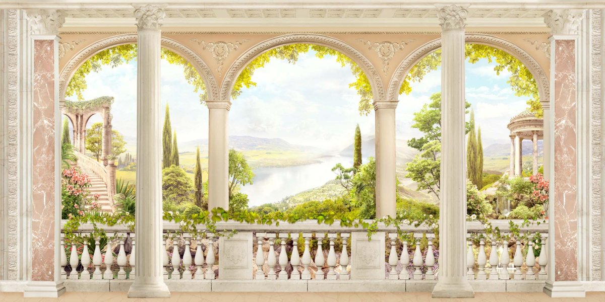 Фрески Affresco вазоны