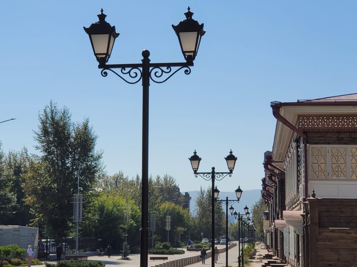 Уличные фонари Красноярск