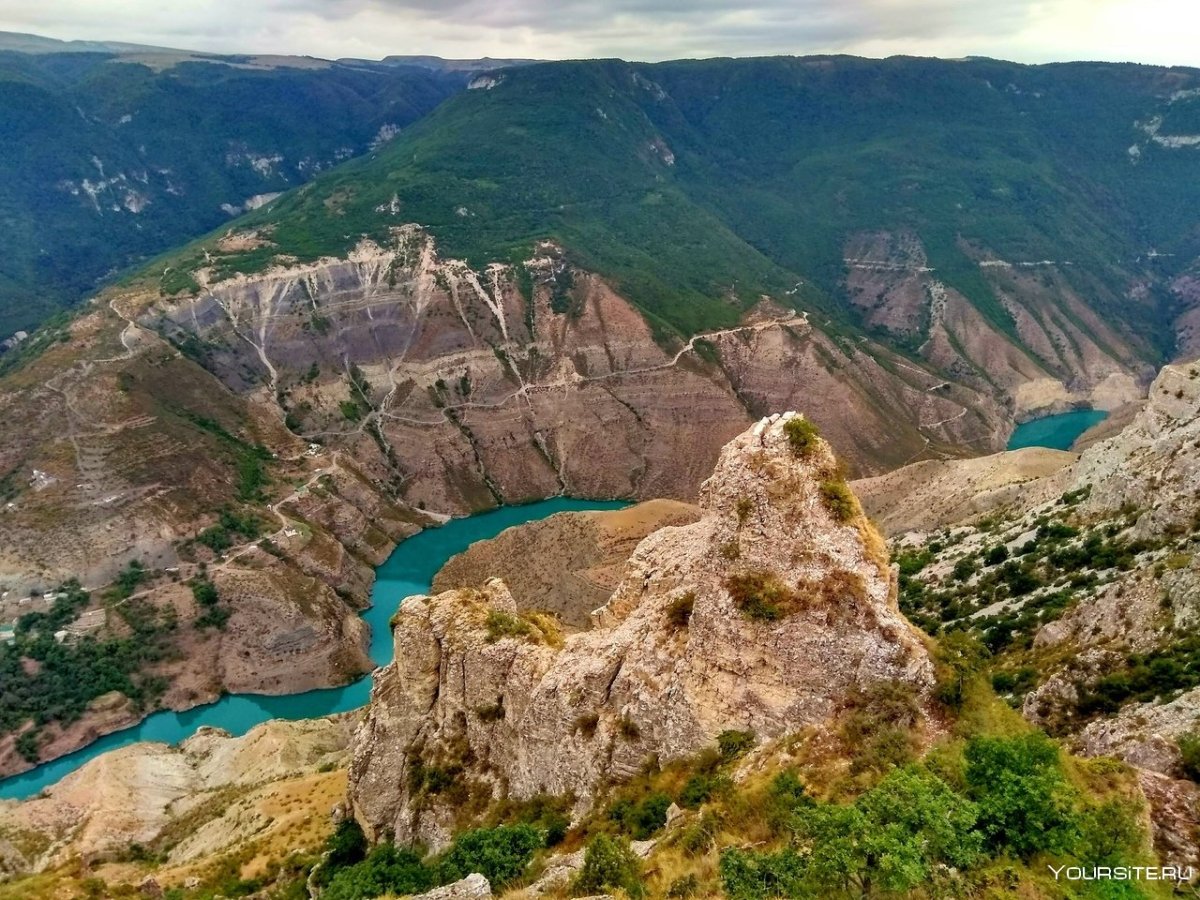 Достопримечательности Дагестана Сулакский каньон