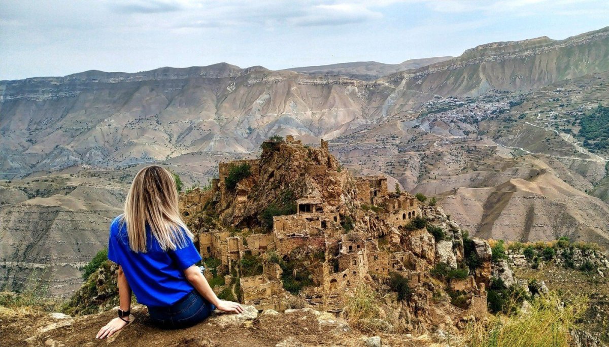 Село призрак в Дагестане Гамсутль
