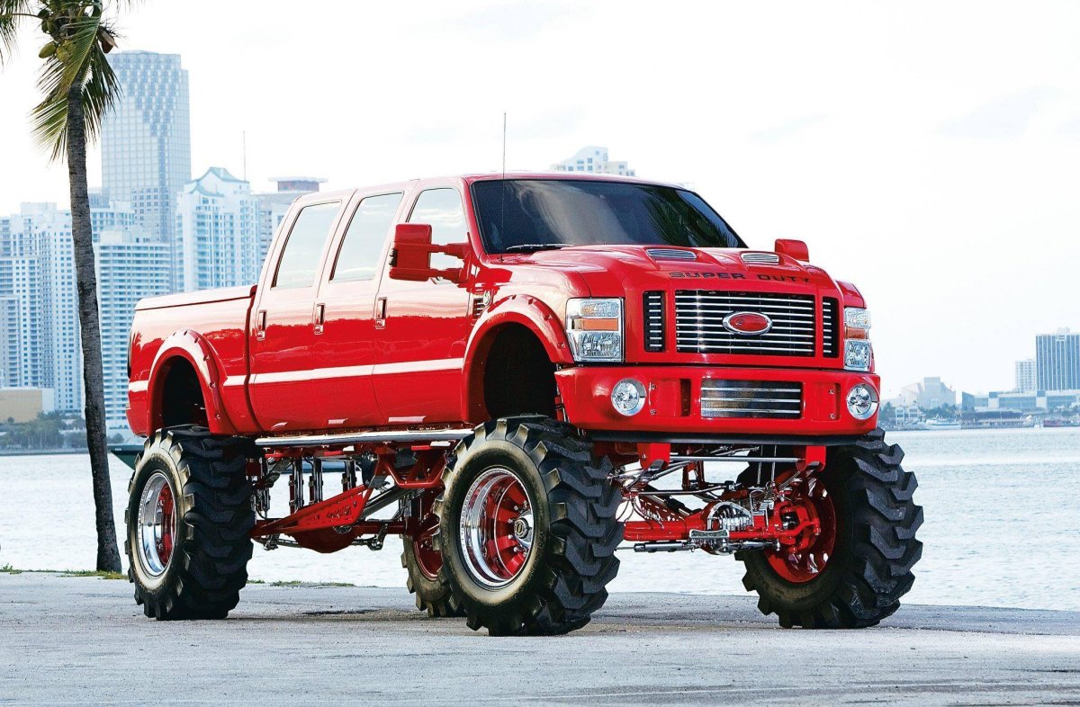 F250 Ford и грузовик