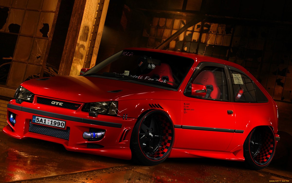 Opel Kadett e тюнинг