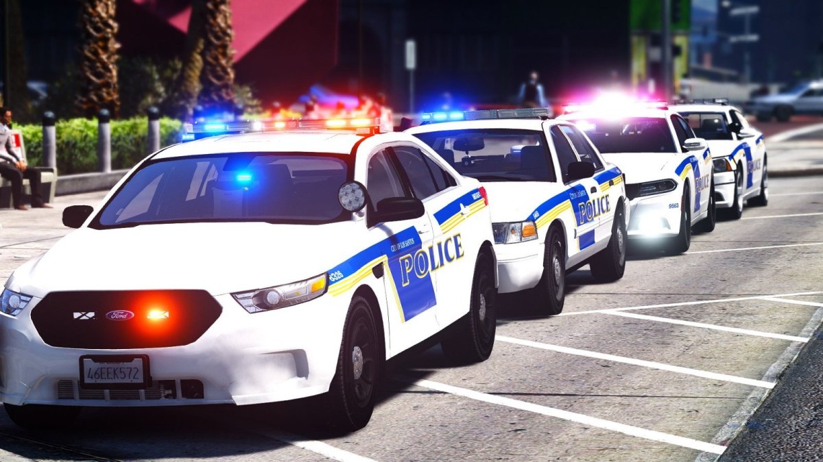 ГТА 5 LSPDFR полицейские