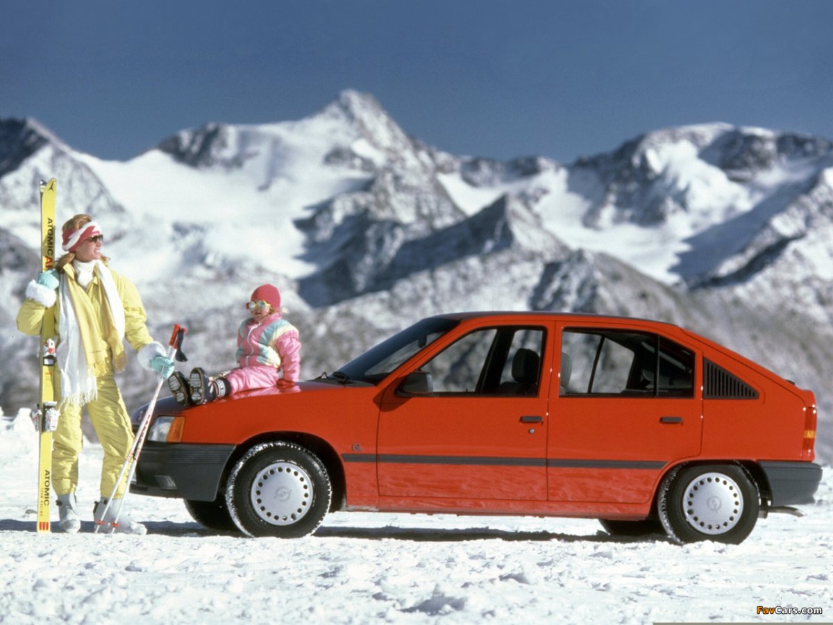 Opel Kadett e 3 дверный