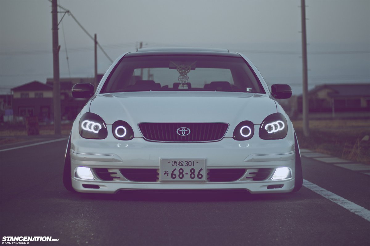 Тюнинг фар Toyota Aristo