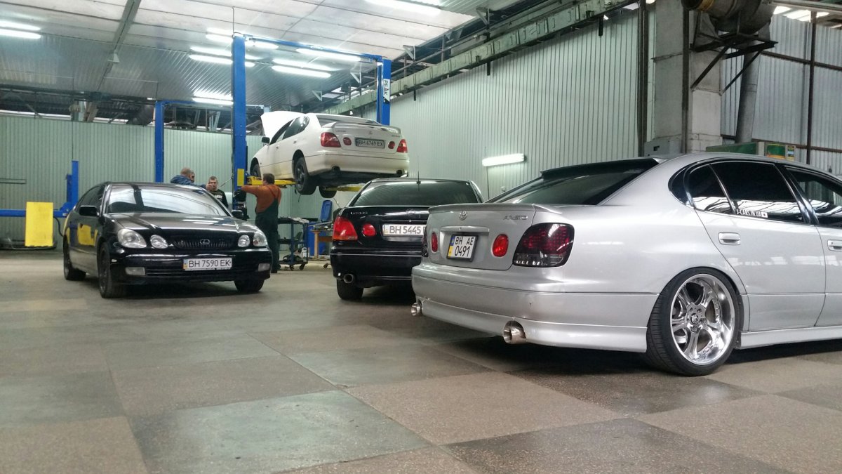 Toyota Aristo 161 на пневме