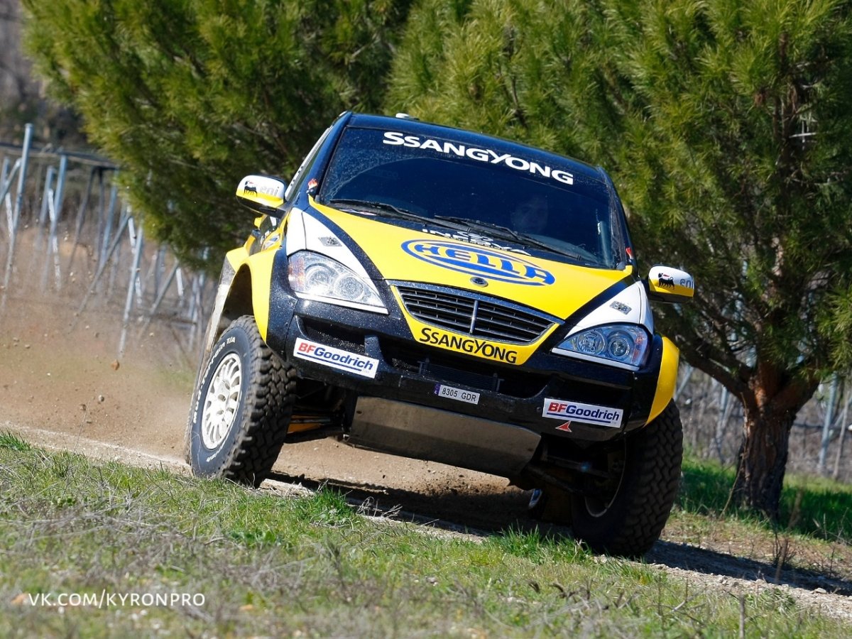 SSANGYONG Kyron ралли