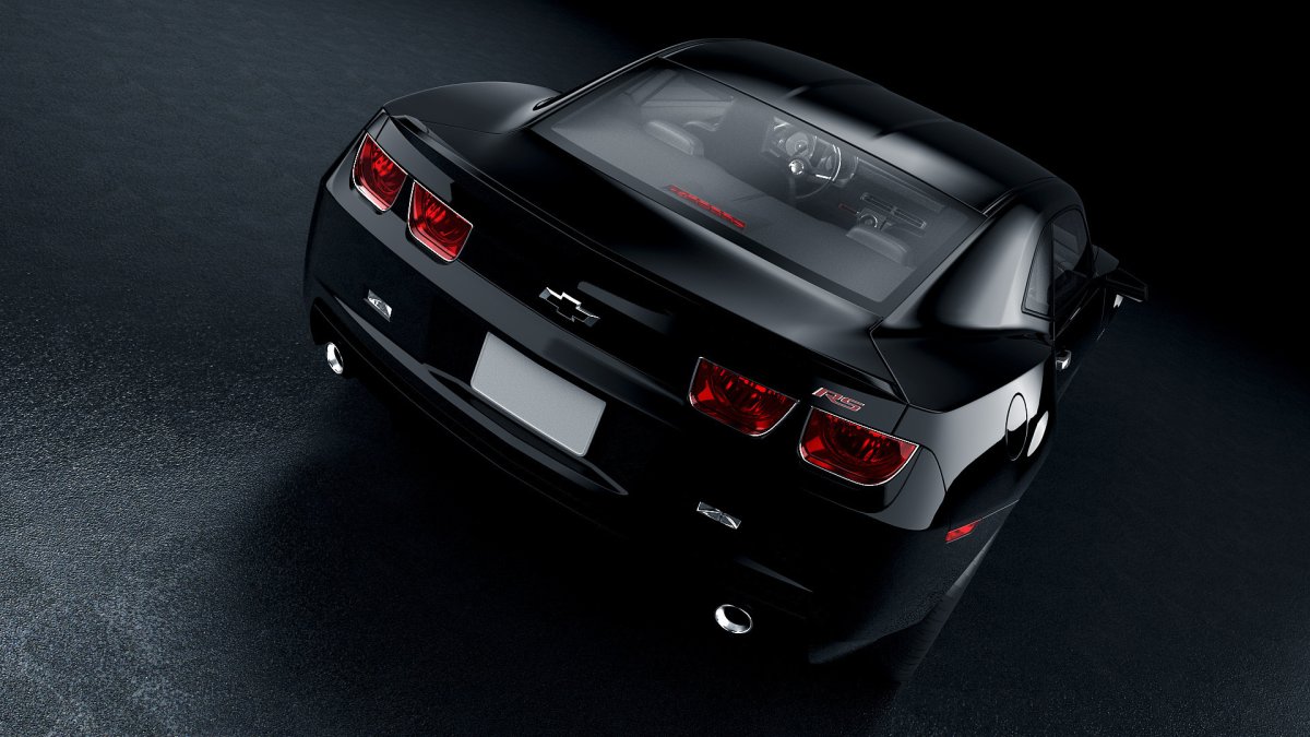 Chevrolet-Camaro-Black 1920x1080