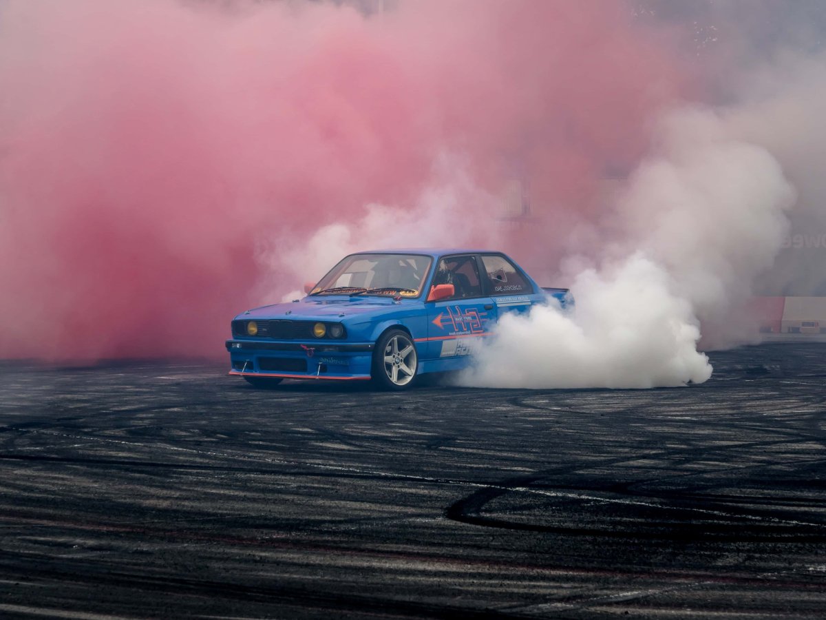ВАЗ 2110 бернаут