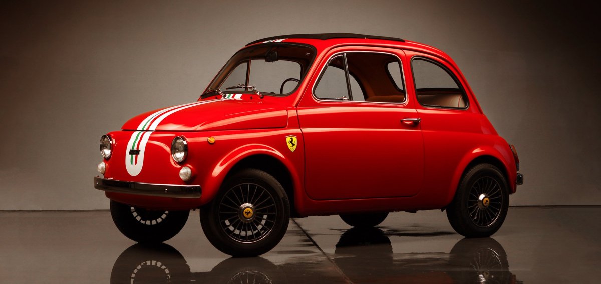 Fiat 500 старый Луиджи