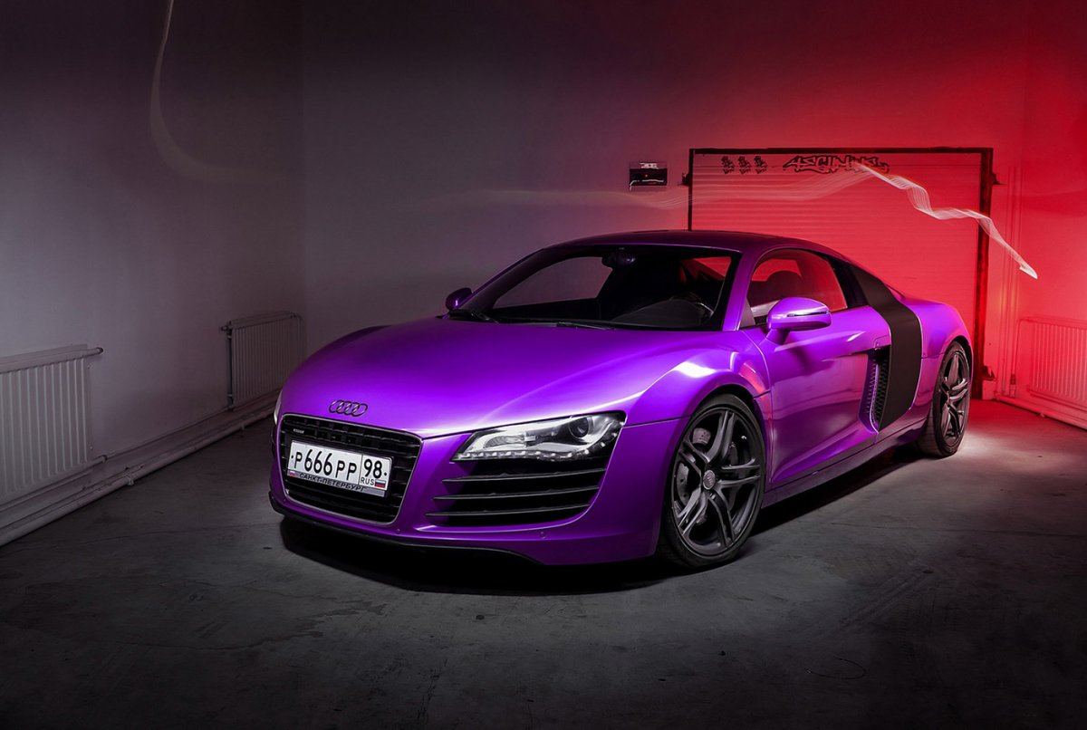 Audi r8 хамелеон