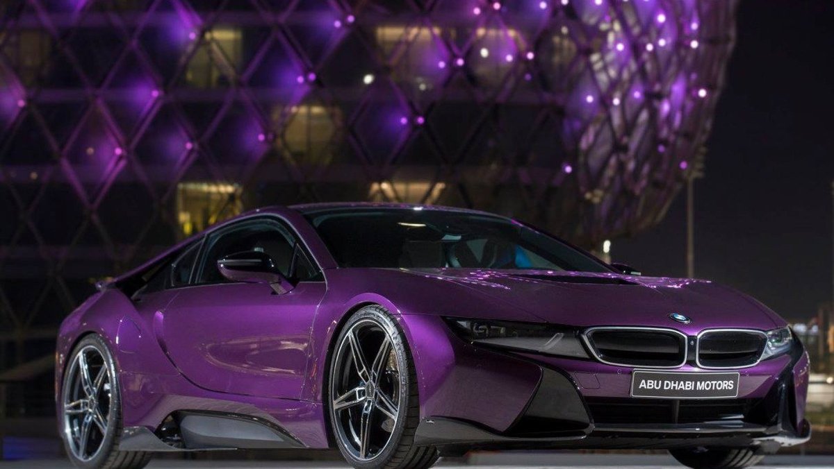 BMW i8 Twilight Purple