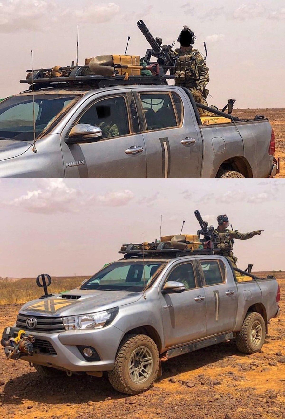 Toyota Hilux армейский