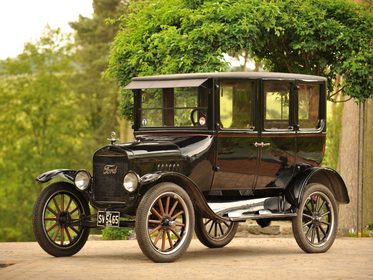 Ford model t 1908 и 1927