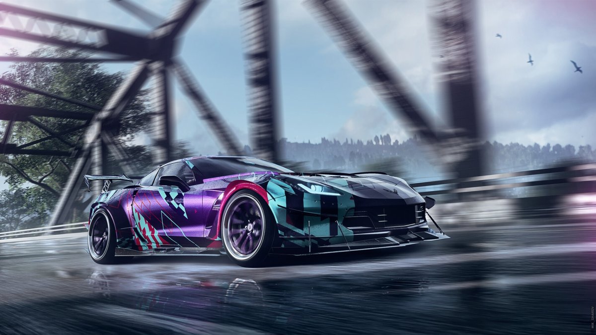 NFS Heat Chevrolet Corvette