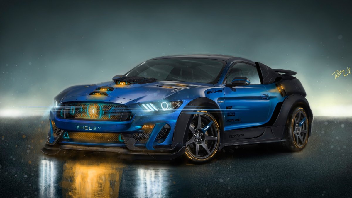 Форд Мустанг Шелби gt 350 r