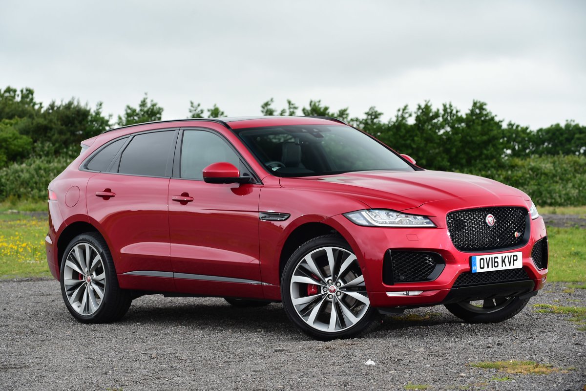 Jaguar джип f-Pace