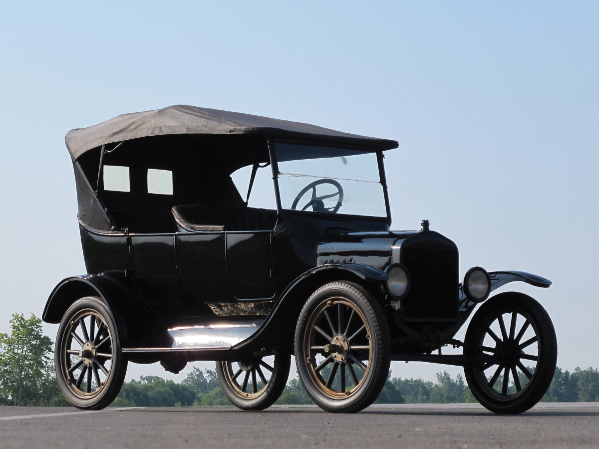 Ford model t 1908 и 1927