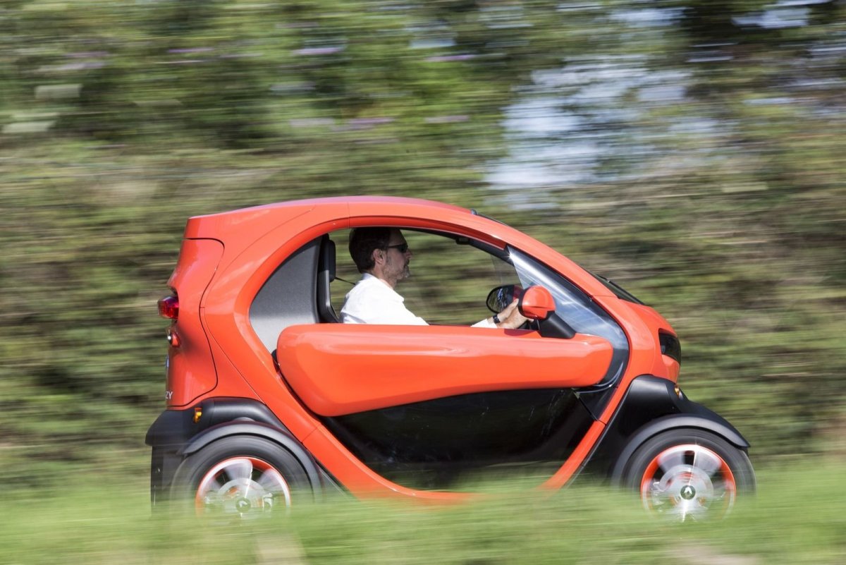 Renault Twizy z.e. Cargo.