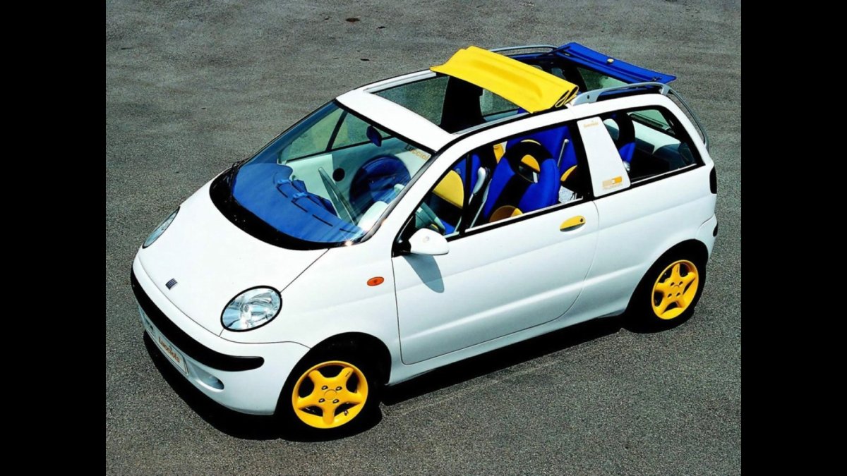 Тюнингованный Daewoo Matiz