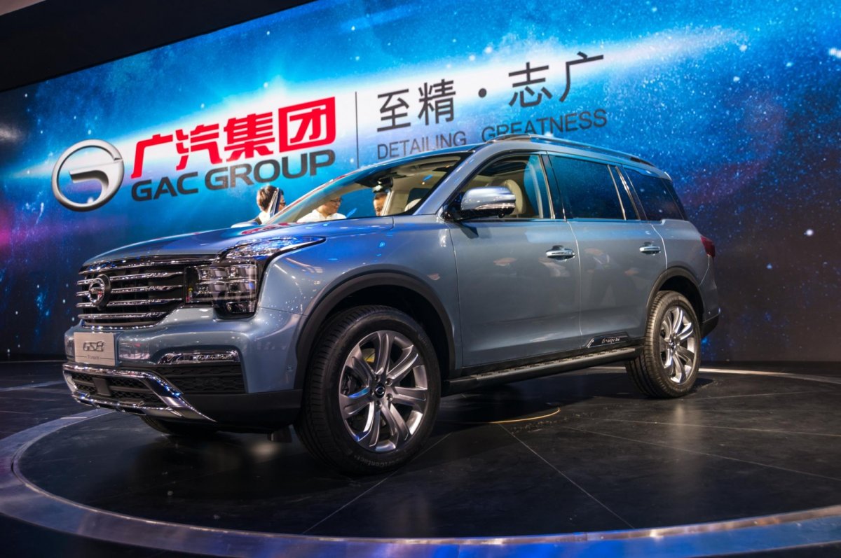 Китайский джип GAC GS 8