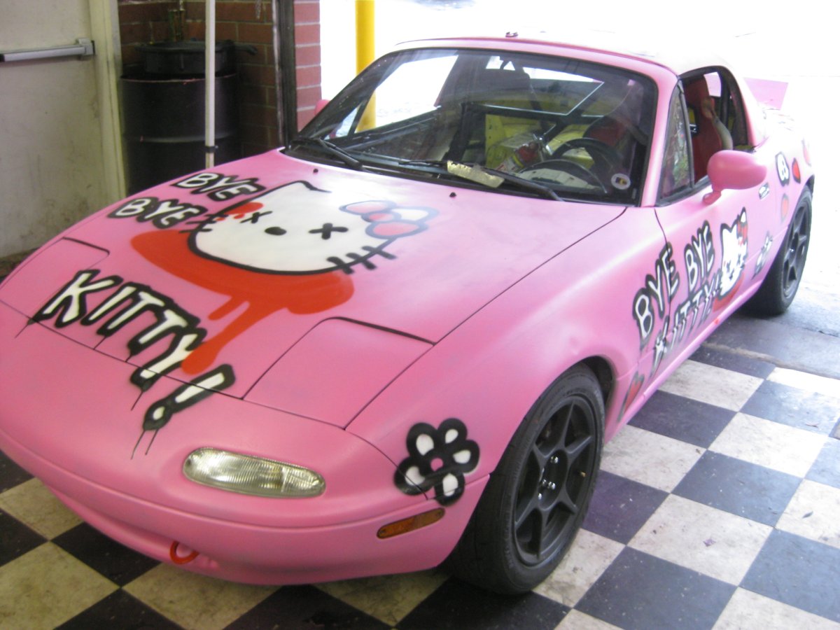 Винил на Mazda mx5 Miata
