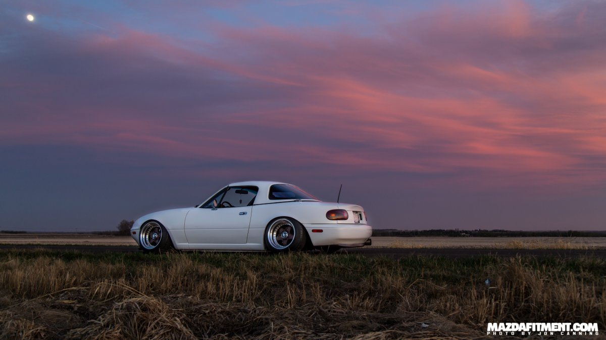 Mazda Miata mx5 1995 stance