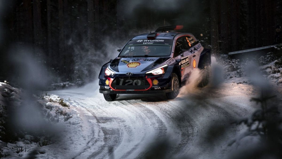 Зимние дрифт ралли WRC