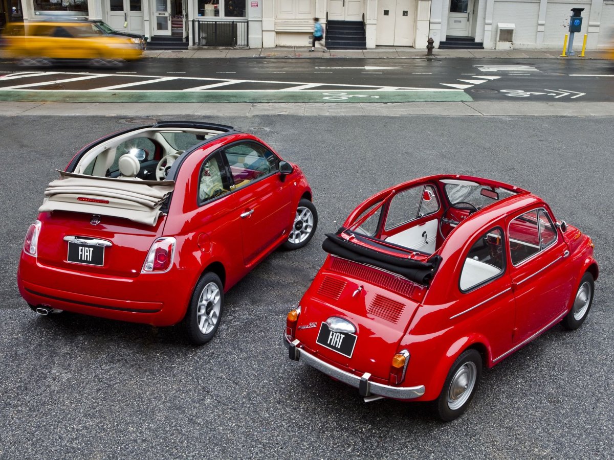 Fiat 500 Эволюция