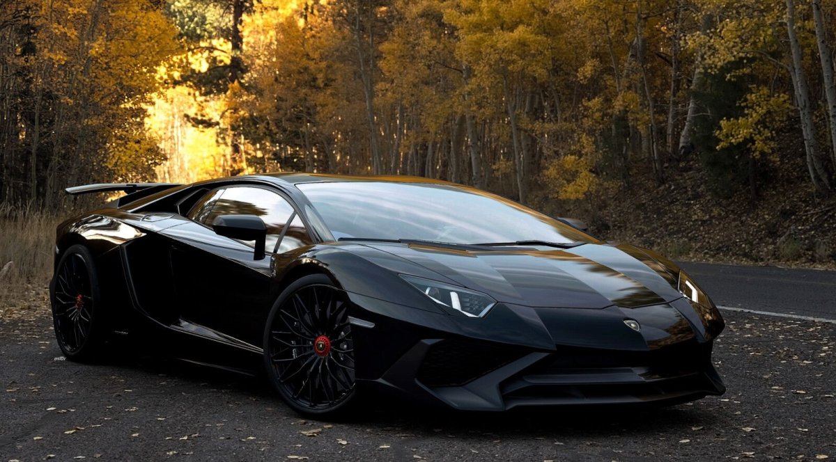Lamborghini Aventador 4к