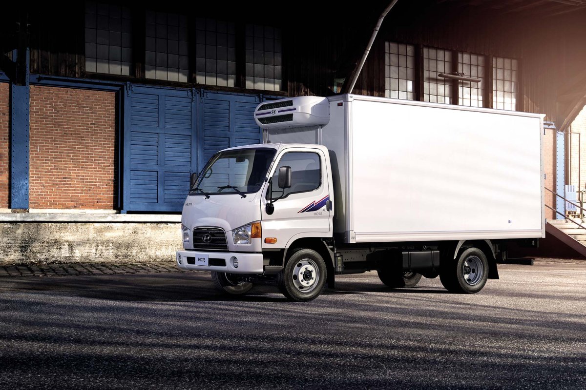 Hyundai hd78 рефрижератор