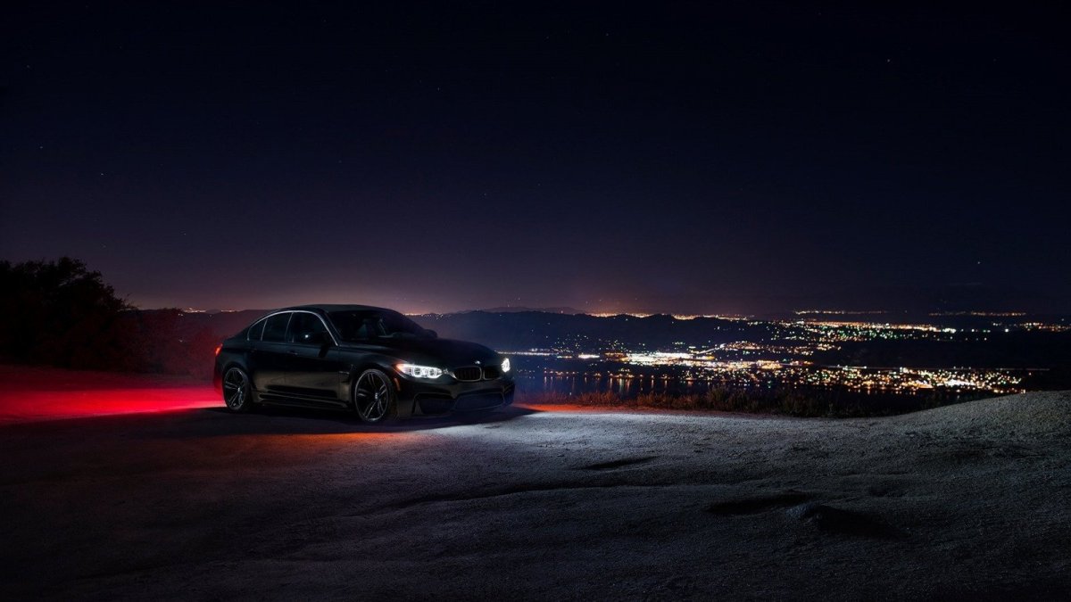 BMW m5bf90 ночь
