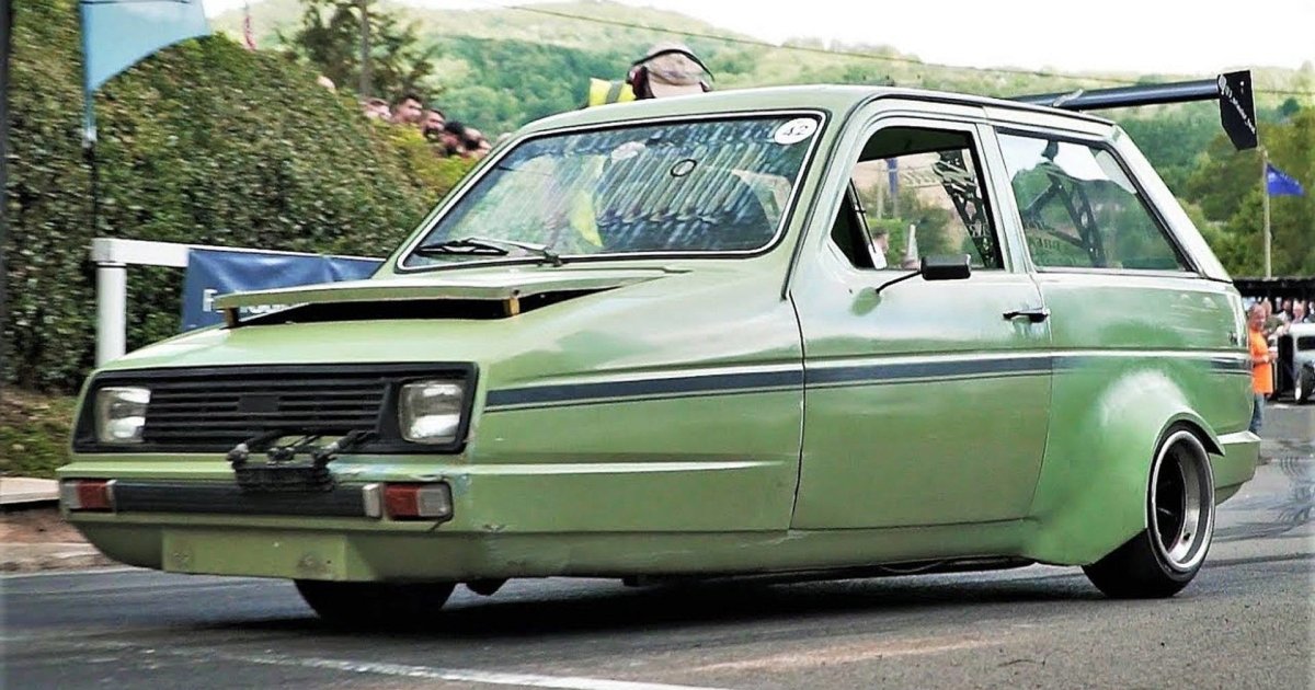 Reliant Robin топ Гир