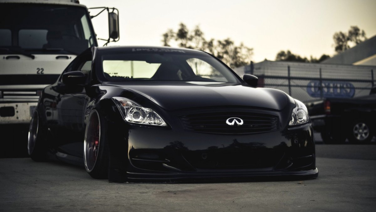 Infiniti g37 черный